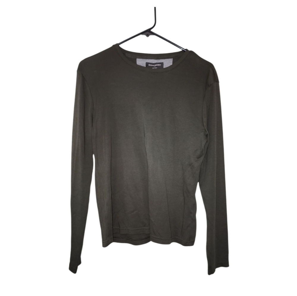 Banana Republic Crew Sweater - Olive Green, Size Small